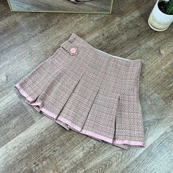 Polli Says Pleated Mini Skirt Y2K Style - Picture 2 of 5